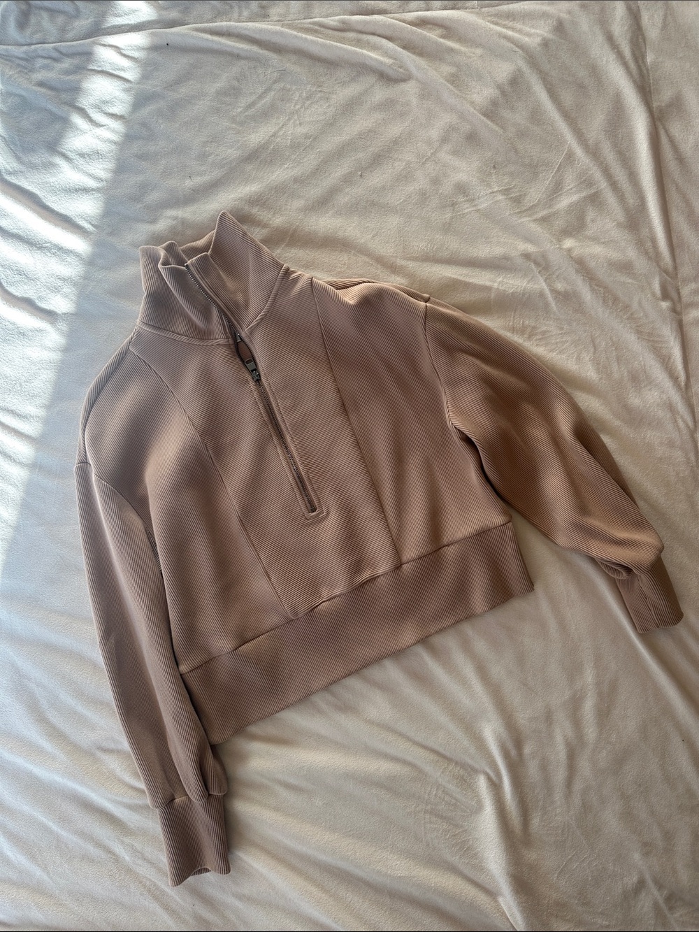 Varley Ribbed Half-Zip Pullover